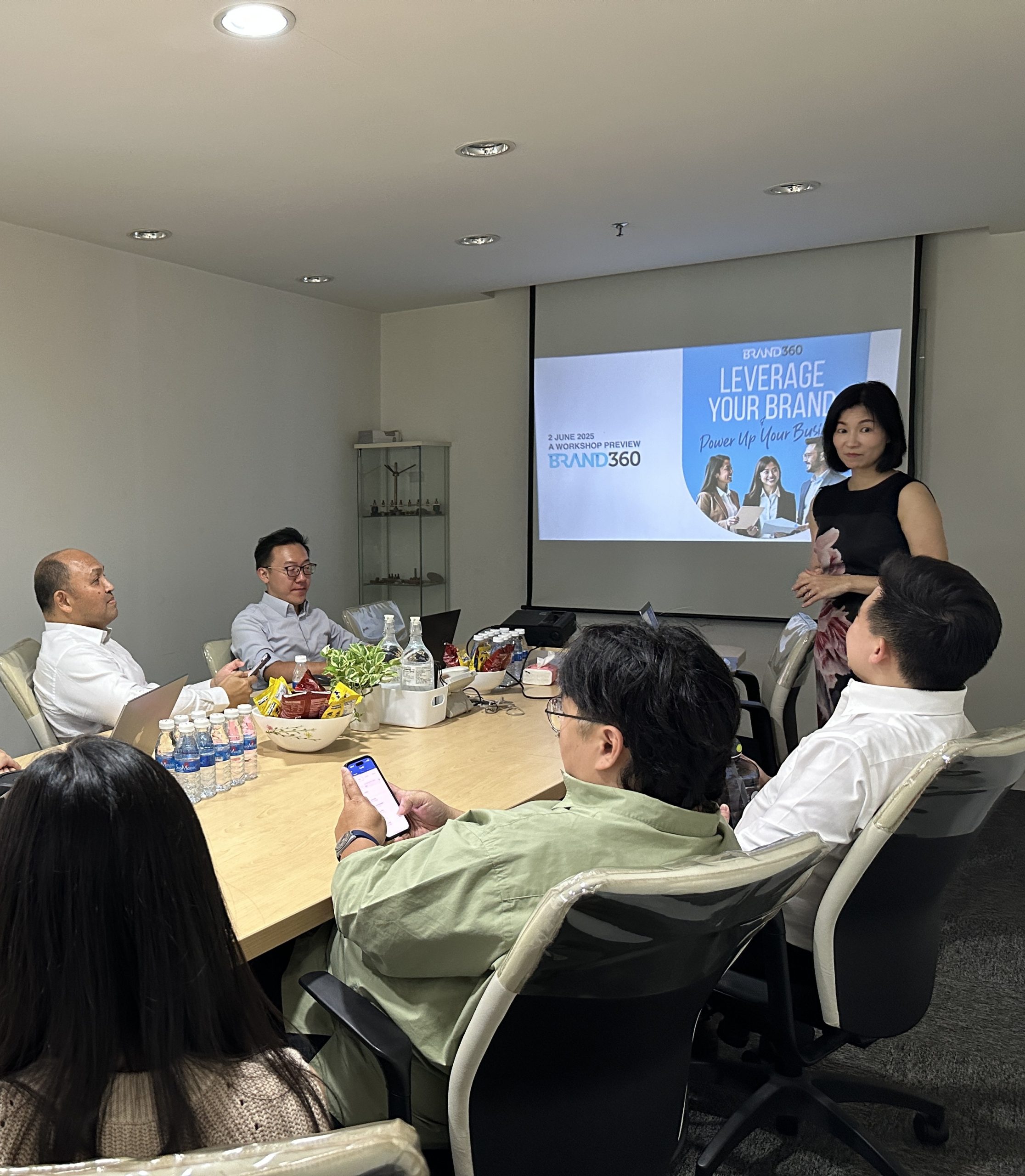 Social Media Mastery with AI Workshop participants in session